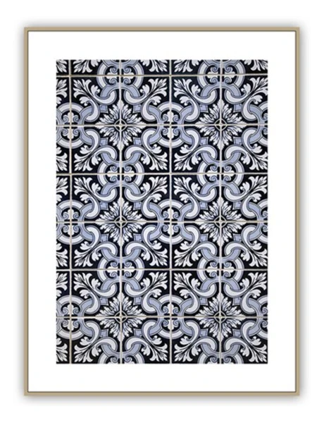 CUADRO CANVAS 30x40CM MAR/MADERA AZULEJO CELESTE 1 CUADRO CANVAS 30x40CM MAR/MADERA AZULEJO CELESTE 1
