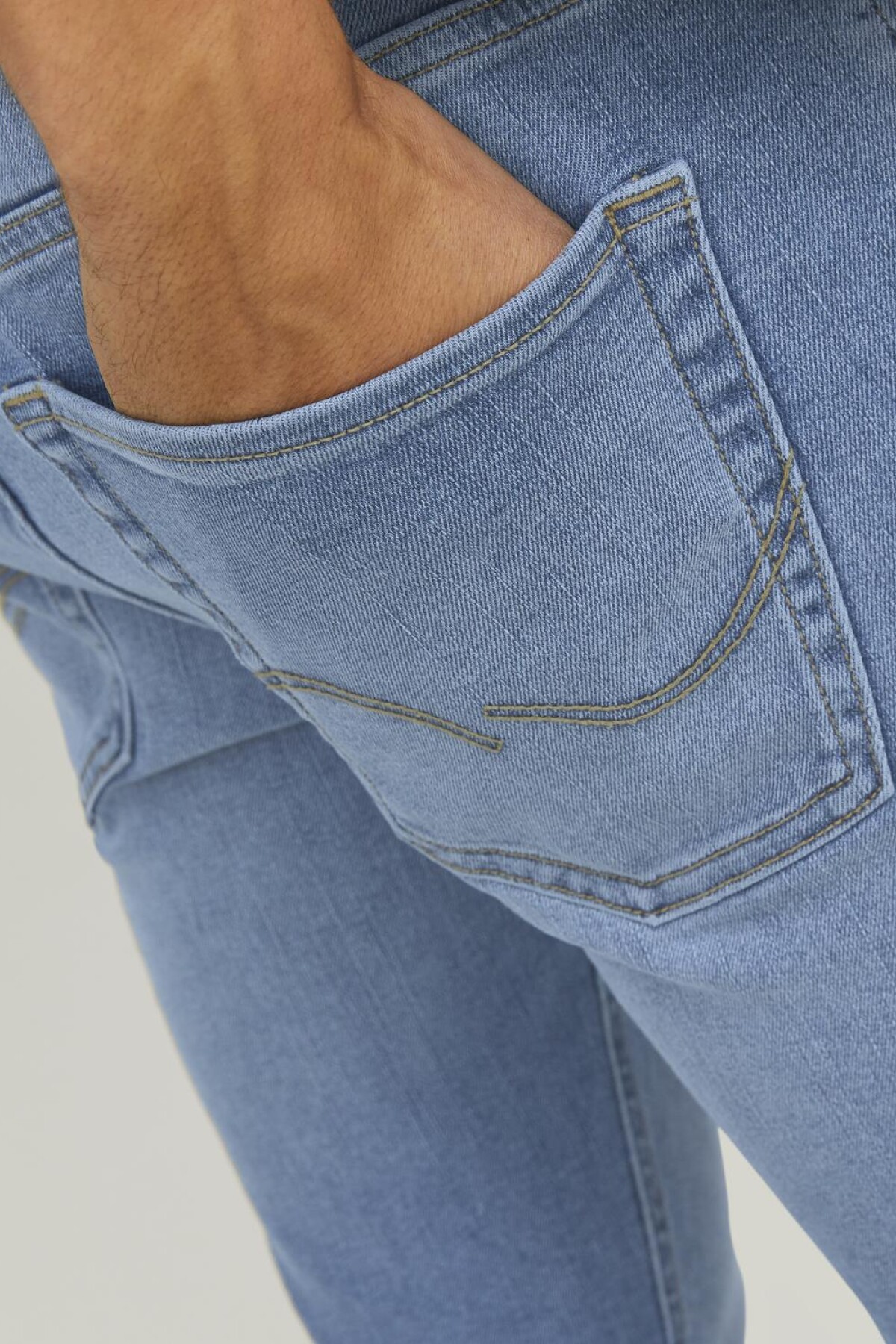 Jeans Skinny Fit "liam" Blue Denim