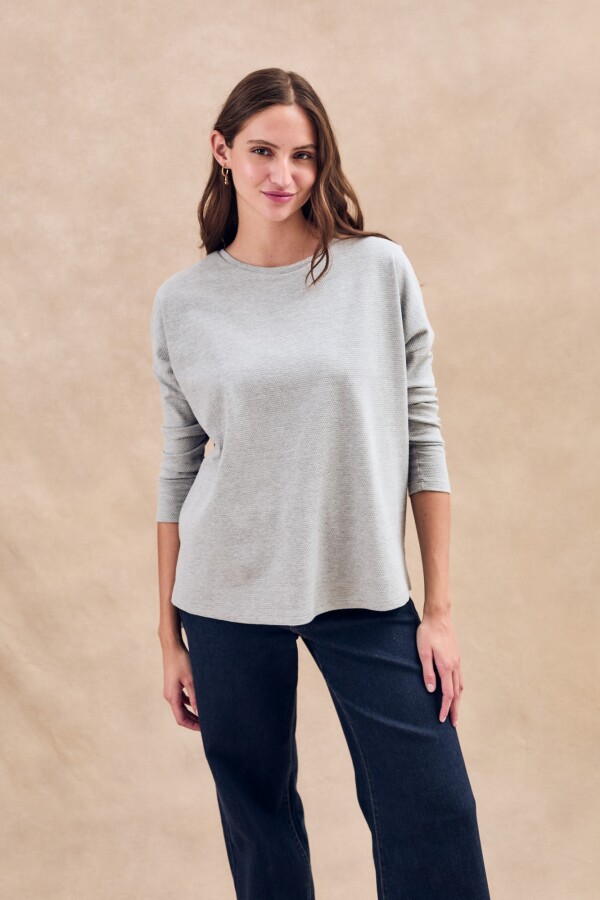 Sweater Gris Melange