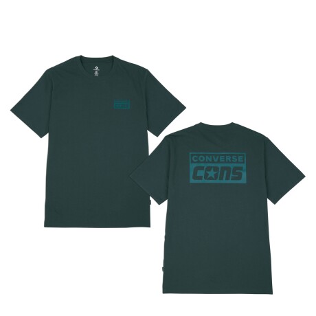 Remera de Hombre Converse - All Star Cons Secret Verde Oscuro