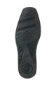 BOTIN PEGADA HOMBRE CUERO CON CIERRE 124751 Negro