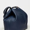 Bolso Eterial en cuero graneado Marine Blue