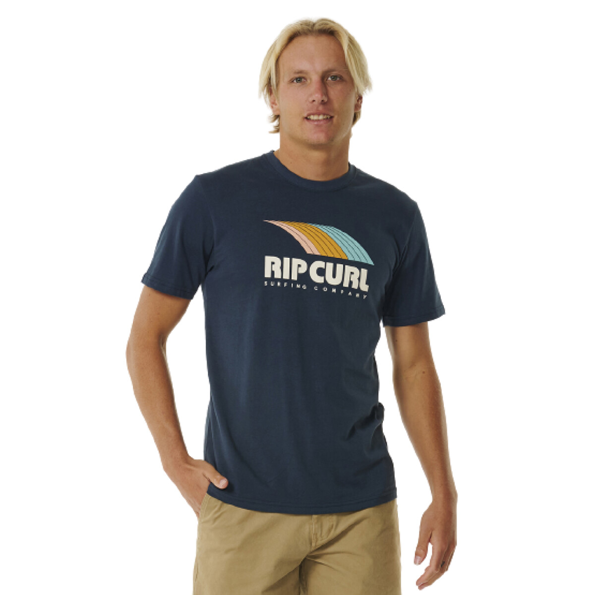 Remera MC Rip Curl Surf Revival Cruise - Azul 