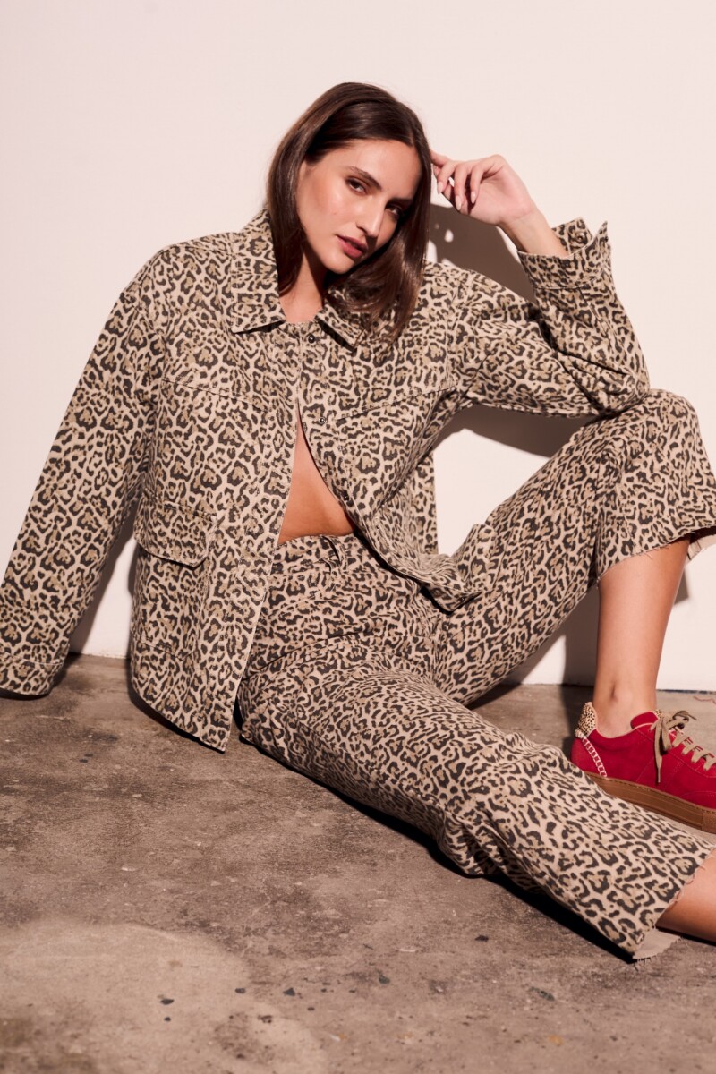 Sobrecamisa Animal Print