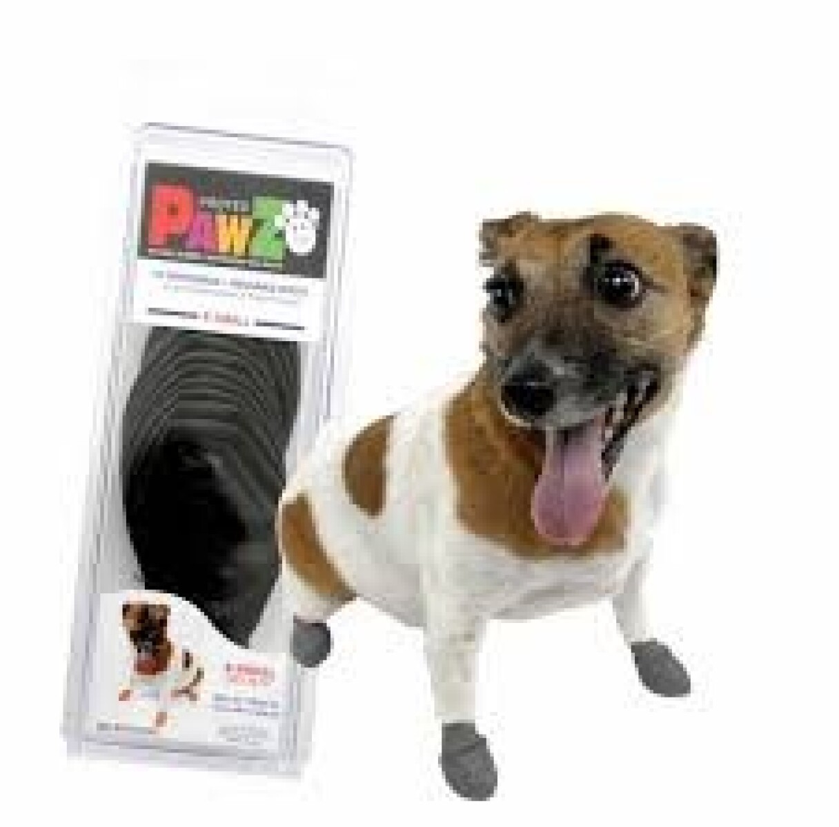 PAWZ BOTAS PARA PERRO NEGRO XXS X 12 