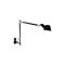 ARTEFACTO DECORATIVO DE PARED CHALOTTE - NEGRA Lámpara de Pared Charlotte