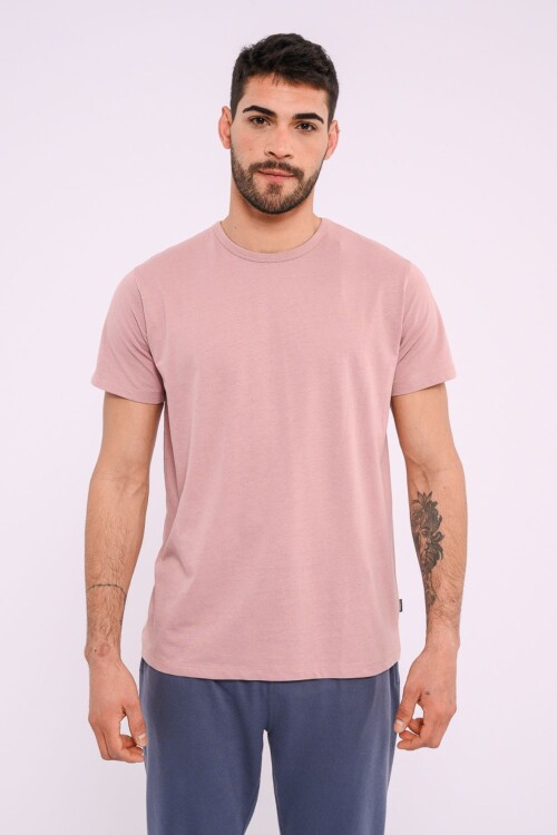 Remera manga corta Lila
