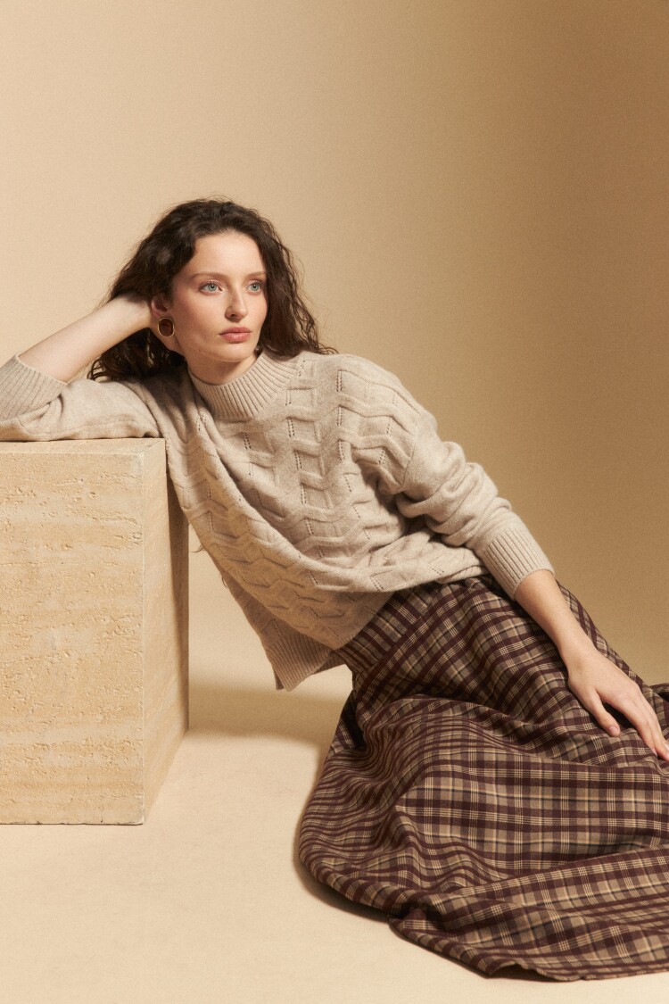 FALDA NEROLI Marron