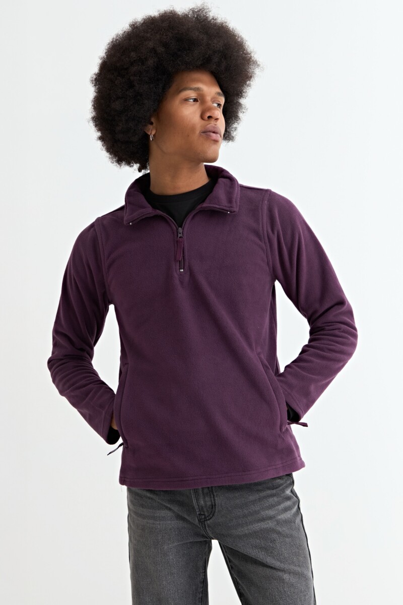 Buzo de polar - Vino 