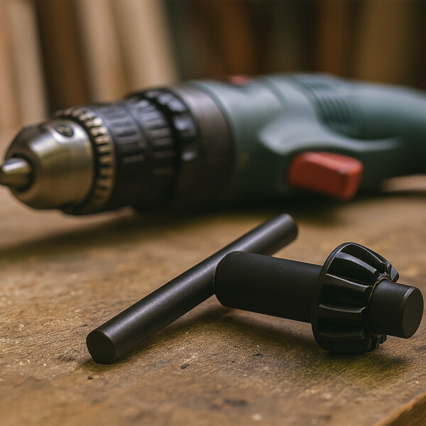 Llave Mandril Para Taladro 10 mm Metal Color Negro