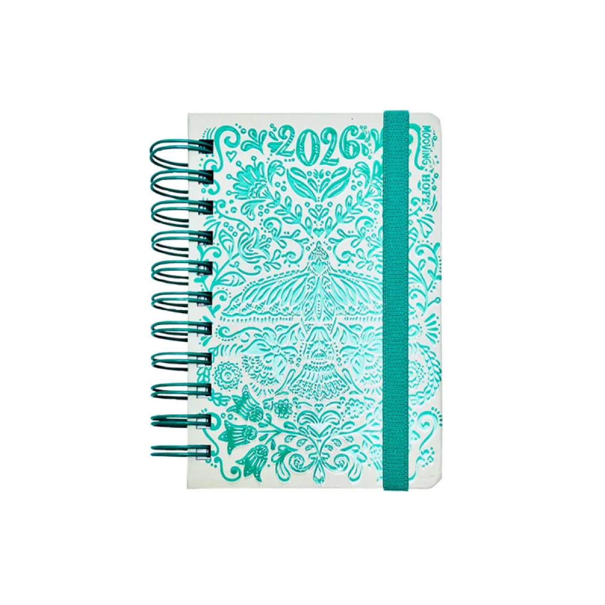 Agenda Mooving 10 x 15 cm 2026 Hope - Verde 