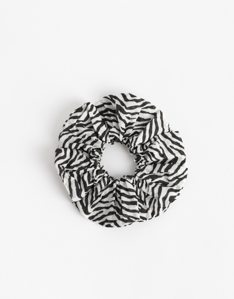 Skunzies Estampados Scrunchie Animal Print - Estampado Animal Print