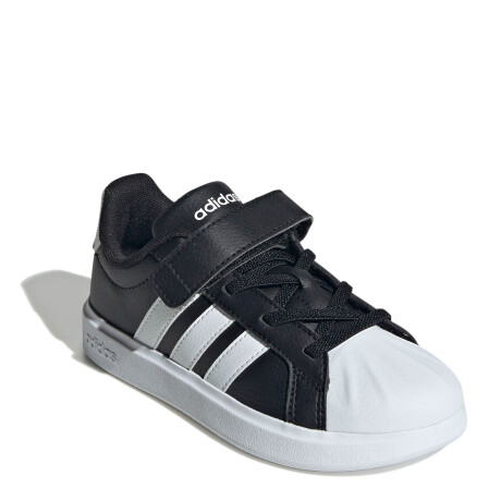 Championes de Niños Adidas Streettalk Velcro Negro - Blanco