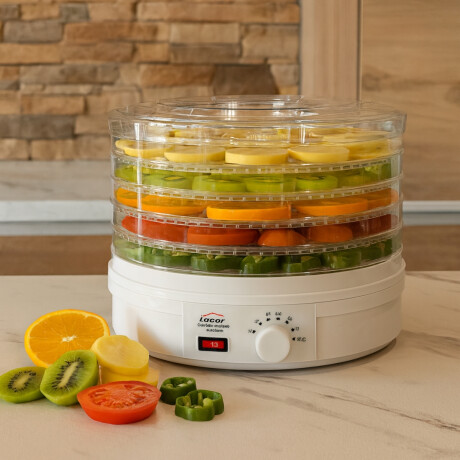 Deshidratador de Alimentos Eléctrico 5 Bandejas Lacor Deshidratador de Alimentos Eléctrico 5 Bandejas Lacor