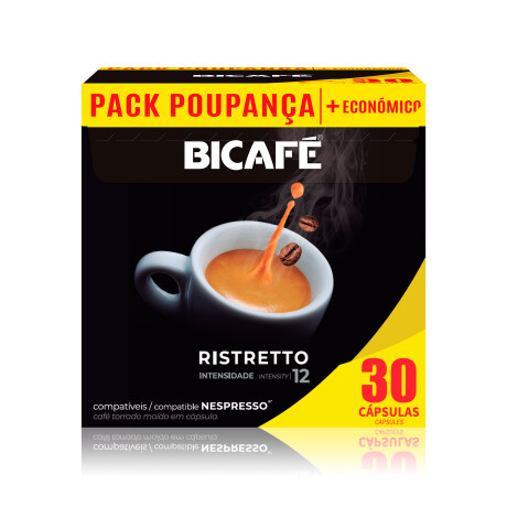 Pack X30 Cápsulas de Café Bicafé Ristretto 001