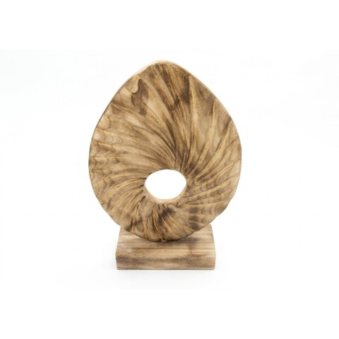 FIGURA DEC BEIGE COMB 45X20CM Unica