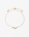 Pulseras Flexibles Strass Pulsera Flexible Con Cubic Zirconia - Dorado