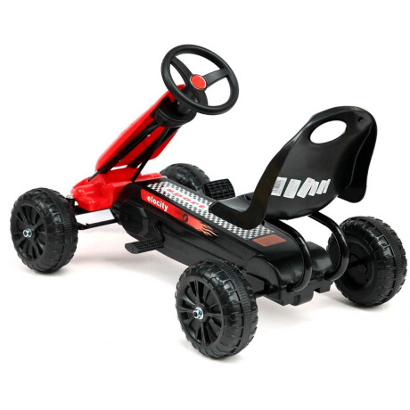 Auto A Pedal Cuatriciclo P/ Niño Excelente Calidad Rojo