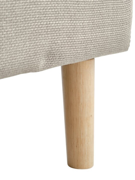 Estructura cama KONGSBERG 2 Plazas 140x190 beige Estructura cama KONGSBERG 2 Plazas 140x190 beige