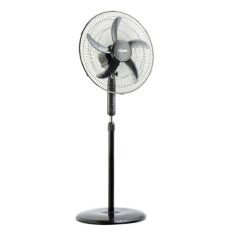 Ventilador De Pie Tem Negro 3vel. Ventilador De Pie Tem Negro 3vel.