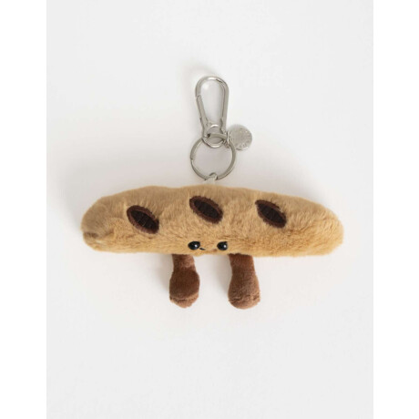 Llavero Peluche Combinacion Bicolor