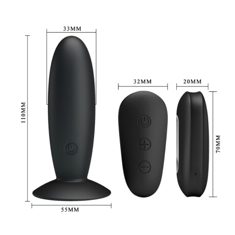 Mr Play Plug Anal Vibrador Recargable Mr Play Plug Anal Vibrador Recargable