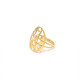 Anillo En Oro 18K Con Importante Diseño Anillo En Oro 18K Con Importante Diseño