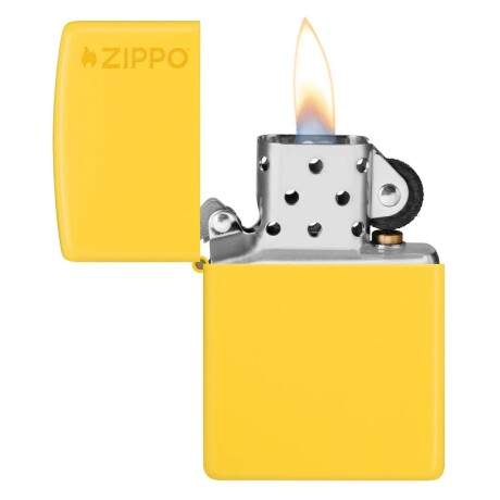 Encendedor Zippo Sunflower amarillo con logo - 46019ZL Encendedor Zippo Sunflower amarillo con logo - 46019ZL
