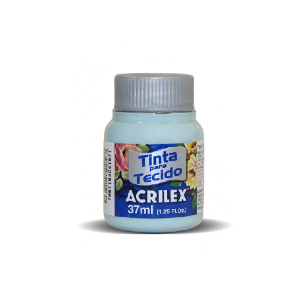 Pintura para Tela Acrilex Mate 37 ml (Tonos Verdes) - 552 Verde Glacial 