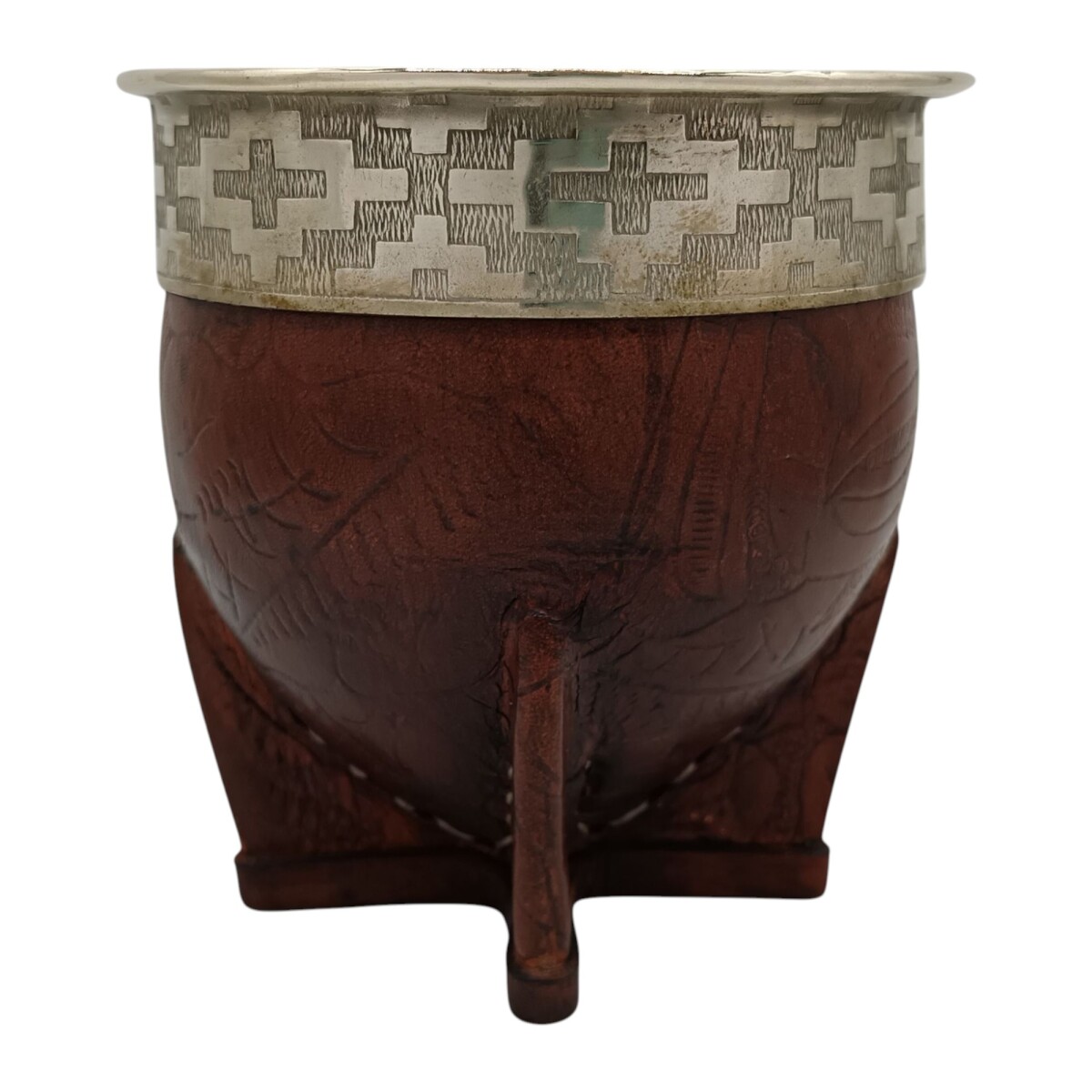 Mate Imperial con guarda pampa - ALPACA - 33 - marrónuniforme 