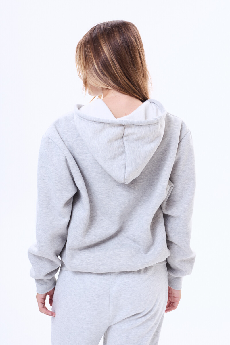 Buzo felpa Futrono Gris