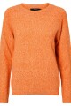 Pullover Doffy Cuello Redondo. Orange Pepper