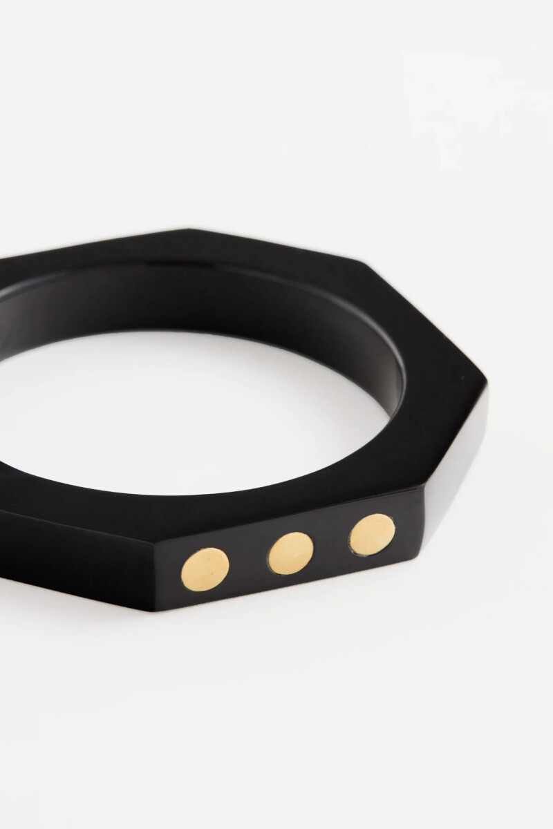 Pulsera Delhi Negro