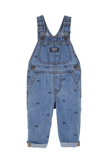 Enterito jean estampado Sin color