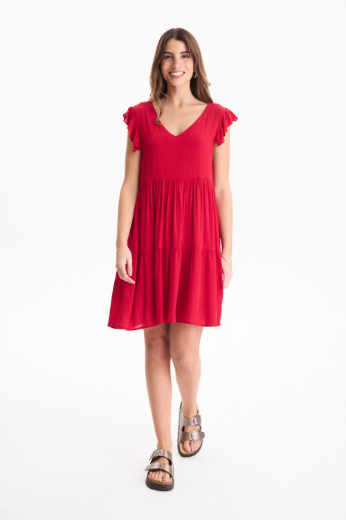 Vestido Vienna Rojo