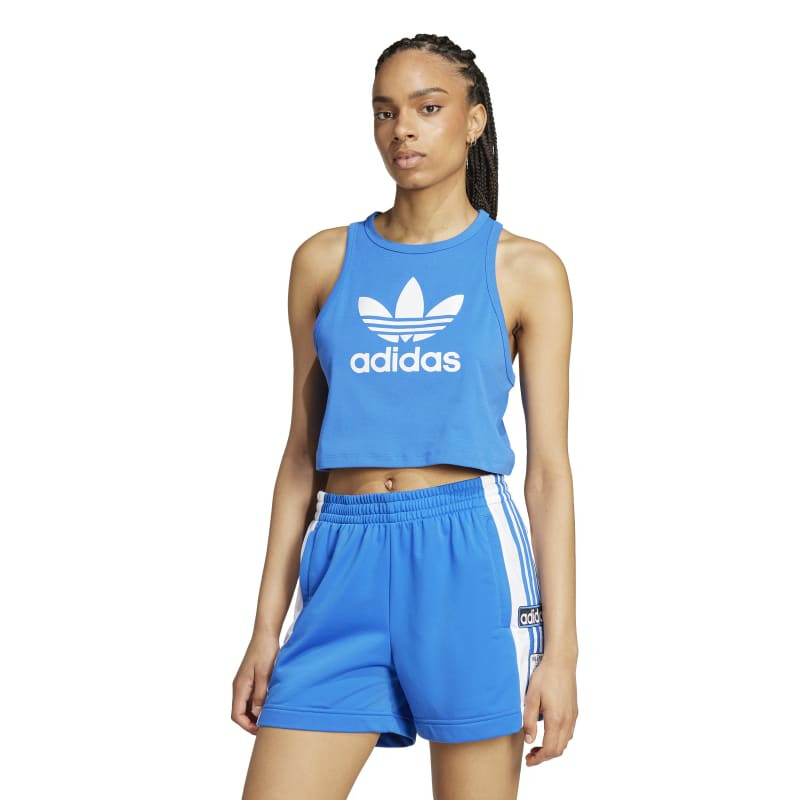 Musculosa Adidas Trefoil Tank de Mujer - IZ0387 Turquesa