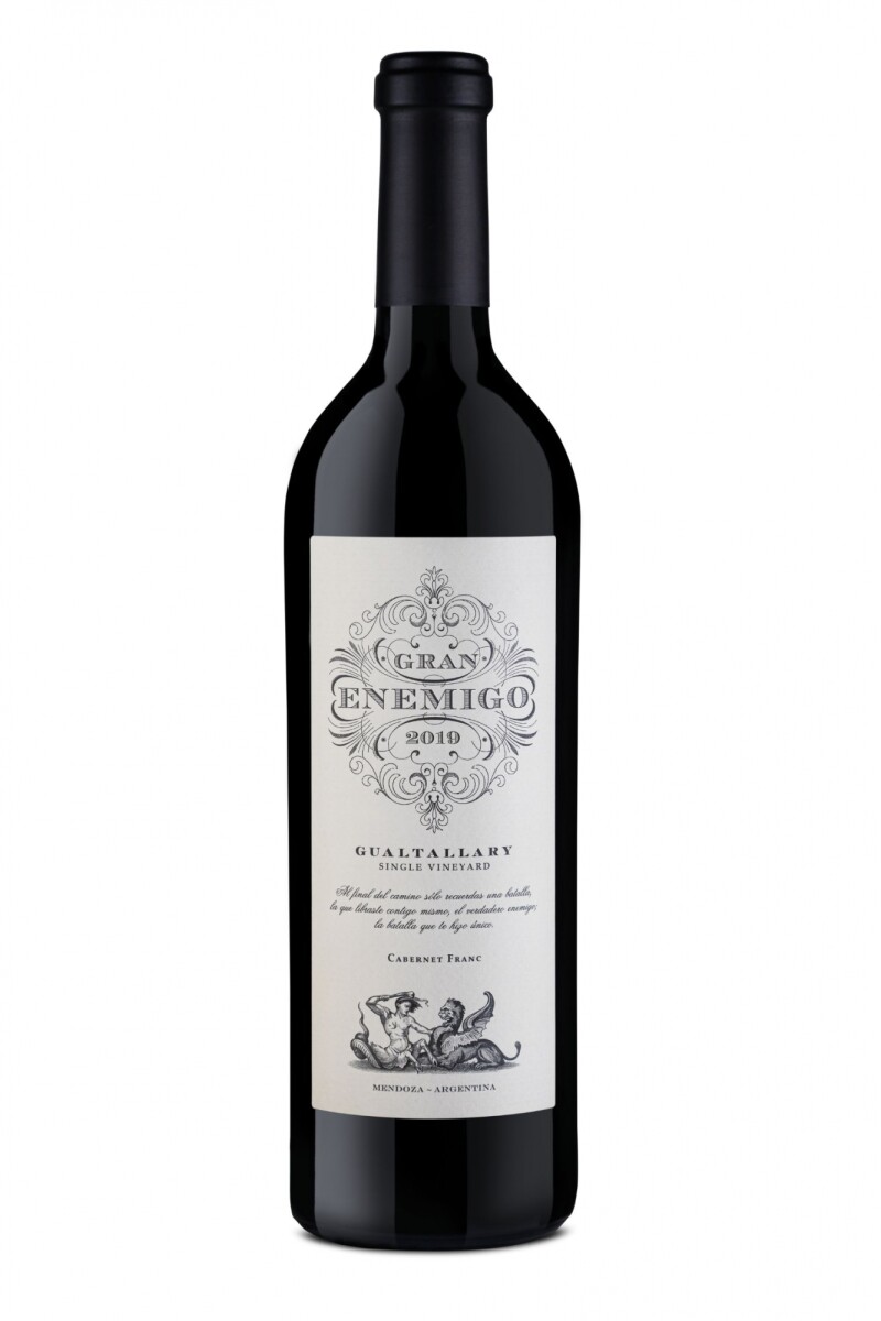 Vino GRAN ENEMIGO Gualtallary Single Vineyards 750ml. Vino GRAN ENEMIGO Gualtallary Single Vineyards 750ml.