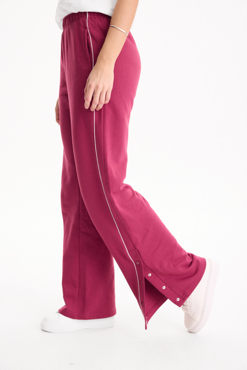 Pantalon Street Line Bordeaux