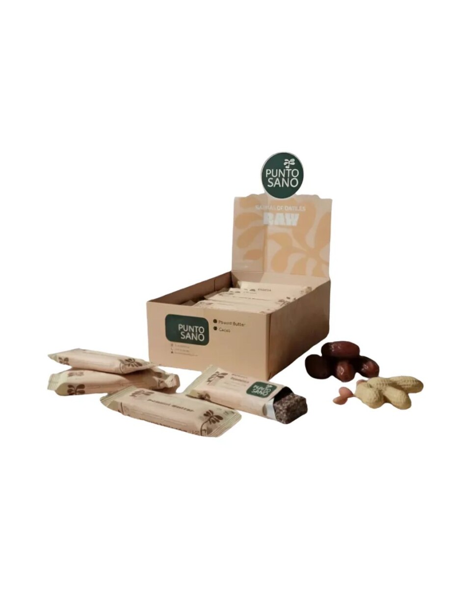 Barra RAW 40gr Caja x16 unidades Punto Sano 