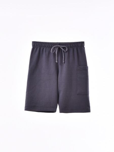 SHORT TEO GRIS OSCURO