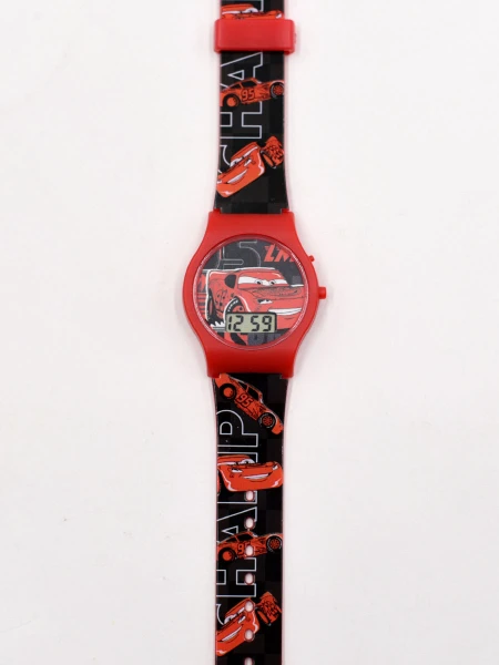 RELOJ INFANTIL CARS NEGRO