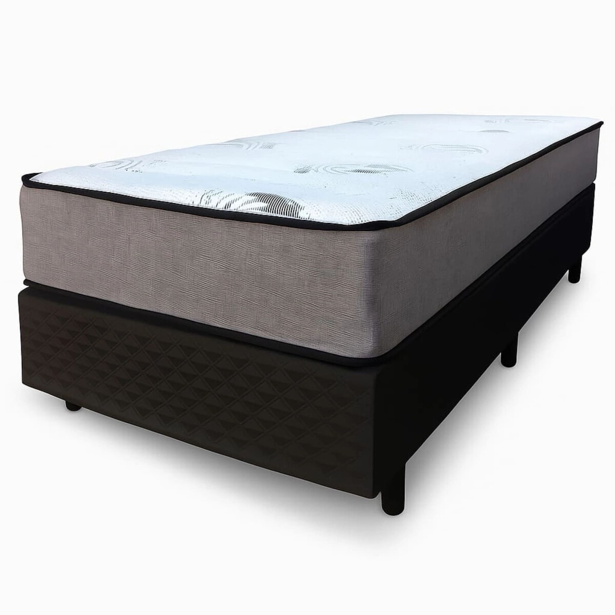 Sommier MEGA DENSIDAD Oggo® - Espuma - GARANTIA 1 AÑO - 1 Plaza - 78 cm 