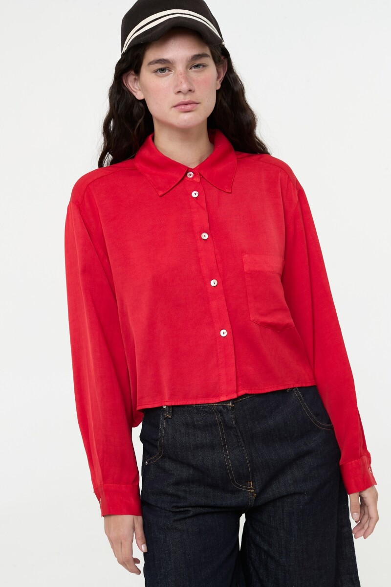 CAMISA CLASIC FIT Rojo