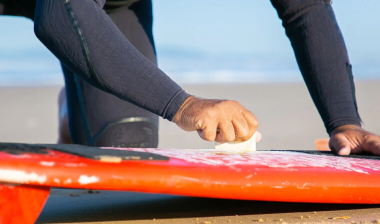 La parafina en el surf