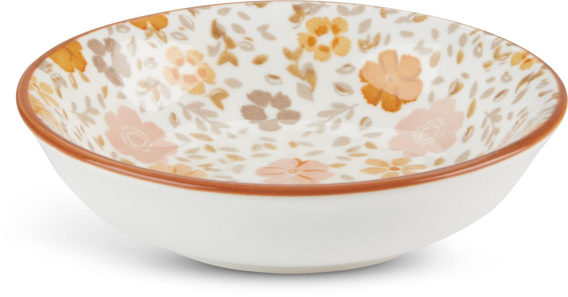 Bol VETLE Ø10xA3cm con flores 