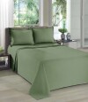 Juego Colcha y Funda Piquet Dohler 1 Plaza 100% Algodón Verde