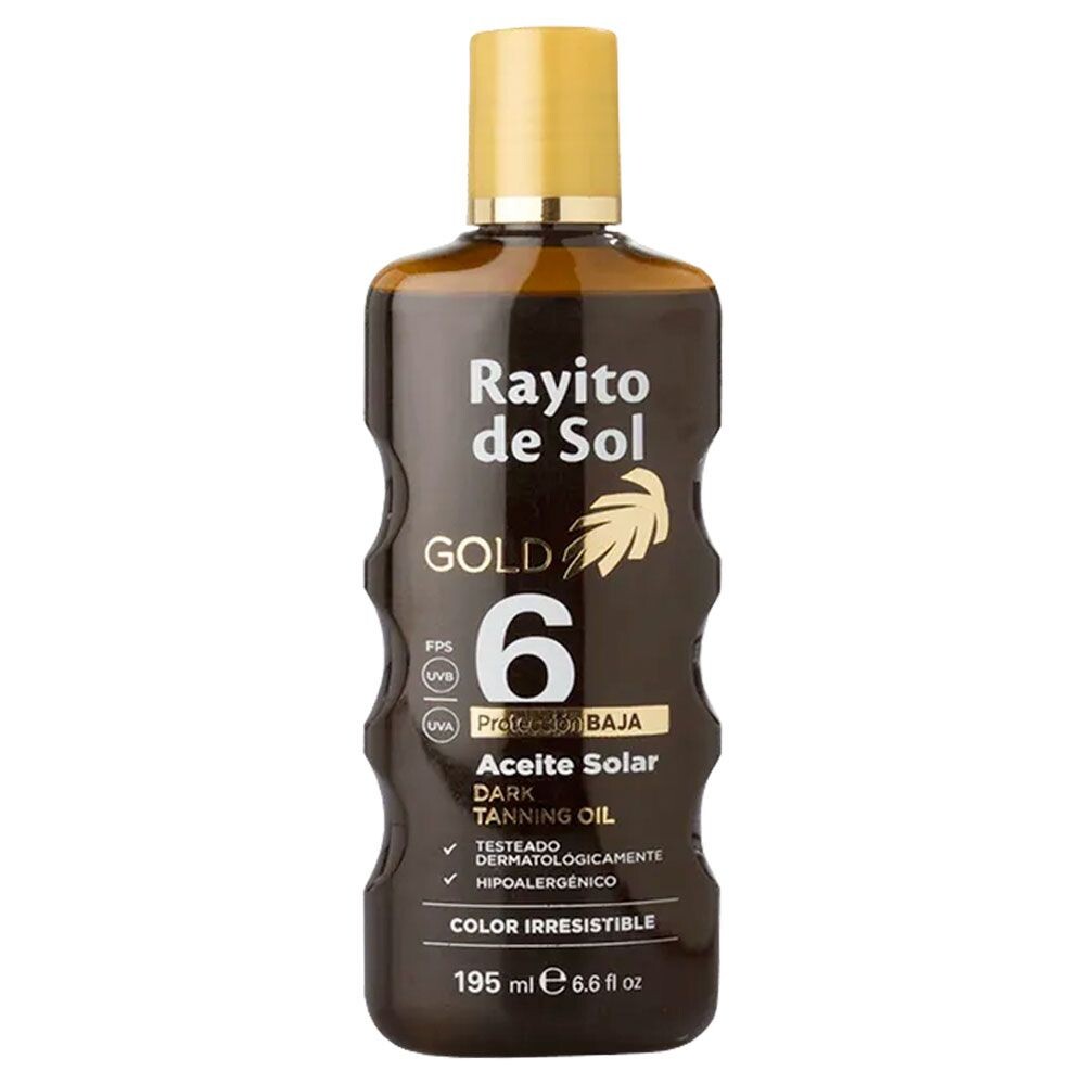 RAYITO D.SOL ACEITE BRONCEADOR FPS 6 X 1 única