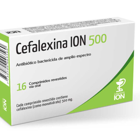 Cefalexina 500mg 16 Comprimidos Cefalexina 500mg 16 Comprimidos