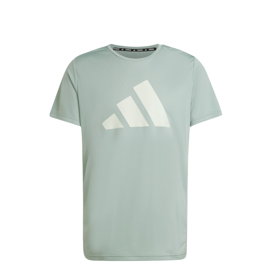 Remeras Adidas Run It Masculino Verde