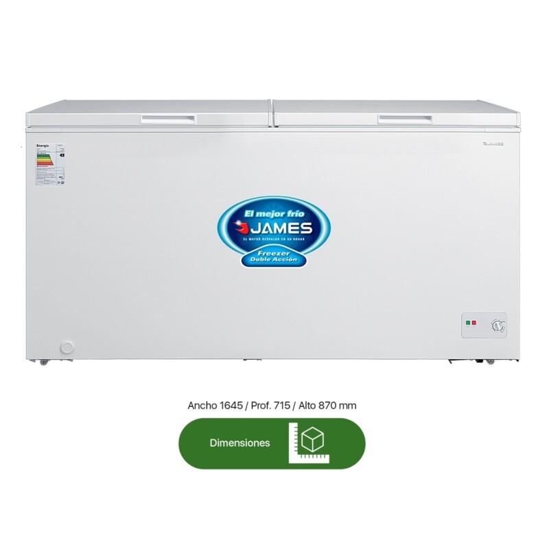 Freezer James Horizontal Fhj 510 M Doble Acción 496 L Freezer James Horizontal Fhj 510 M Doble Acción 496 L